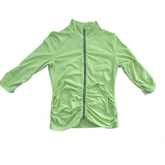 Calvin Klein Performance Tops - Calvin Klein Lime Green Women's performance jacket: size small